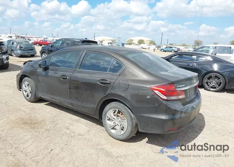 2014 Honda Civic Lx из США, поврежденный, VIN 2HGFB2F57EH553302